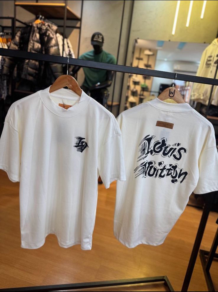 camiseta louis vuitton branca tamanho M